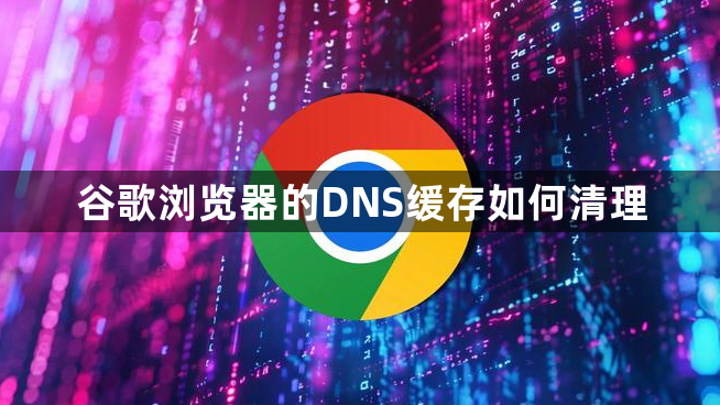 谷歌浏览器的DNS缓存如何清理1