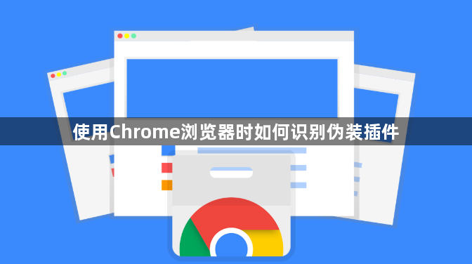 使用Chrome浏览器时如何识别伪装插件1