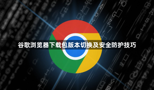 谷歌浏览器下载包版本切换及安全防护技巧1