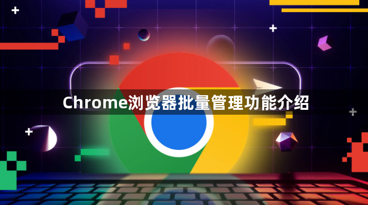 Chrome浏览器批量管理功能介绍1