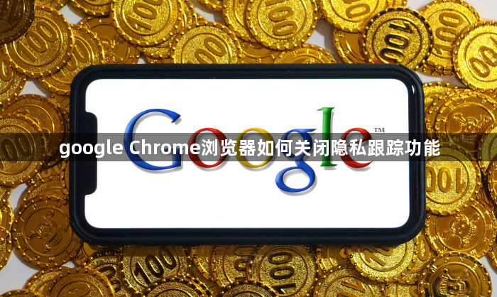 google Chrome浏览器如何关闭隐私跟踪功能1