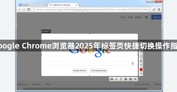 google Chrome浏览器2025年标签页快捷切换操作指南1