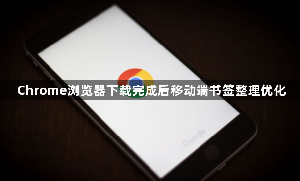 Chrome浏览器下载完成后移动端书签整理优化1