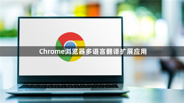 Chrome浏览器多语言翻译扩展应用1