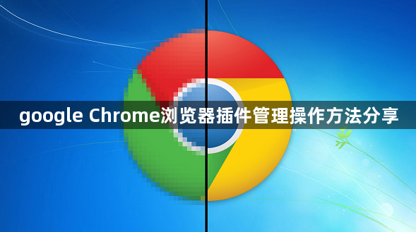 google Chrome浏览器插件管理操作方法分享1