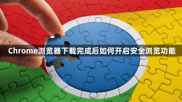 Chrome浏览器下载完成后如何开启安全浏览功能1