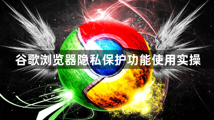 谷歌浏览器隐私保护功能使用实操1