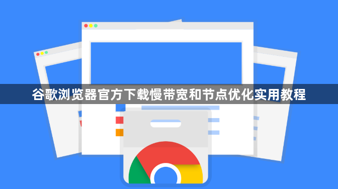谷歌浏览器官方下载慢带宽和节点优化实用教程1