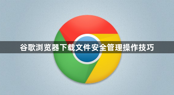 谷歌浏览器下载文件安全管理操作技巧1