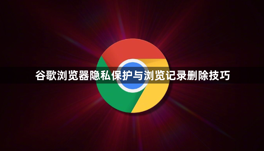 谷歌浏览器隐私保护与浏览记录删除技巧1
