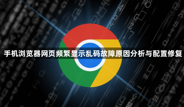 手机浏览器网页频繁显示乱码故障原因分析与配置修复1