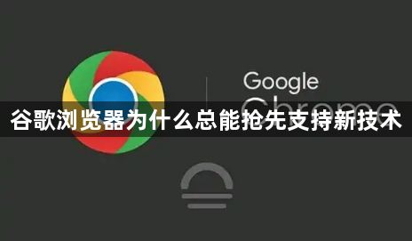 谷歌浏览器为什么总能抢先支持新技术1