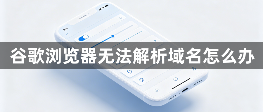 谷歌浏览器无法解析域名怎么办1