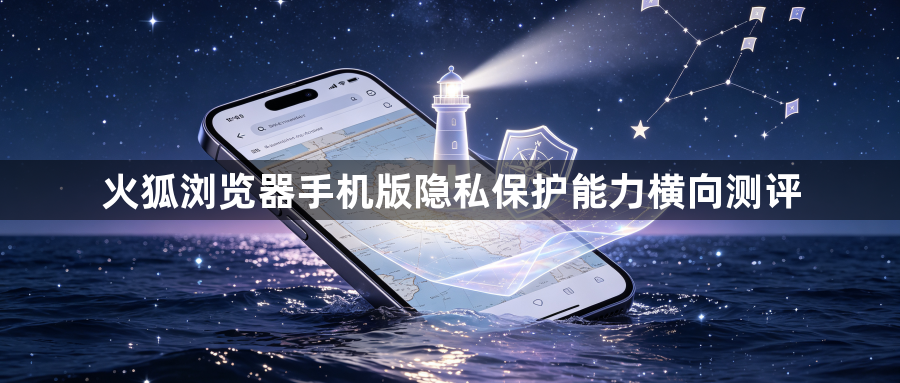 火狐浏览器手机版隐私保护能力横向测评1