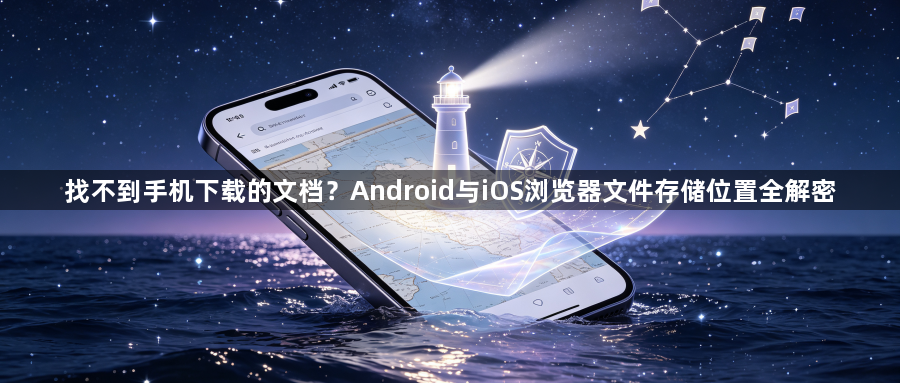 找不到手机下载的文档？Android与iOS浏览器文件存储位置全解密1