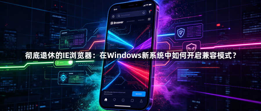 彻底退休的IE浏览器：在Windows新系统中如何开启兼容模式？1