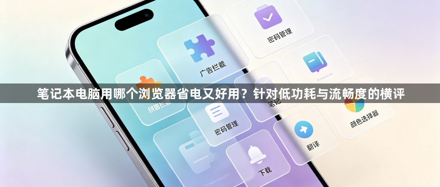 笔记本电脑用哪个浏览器省电又好用?针对低功耗与流畅度的横评1
