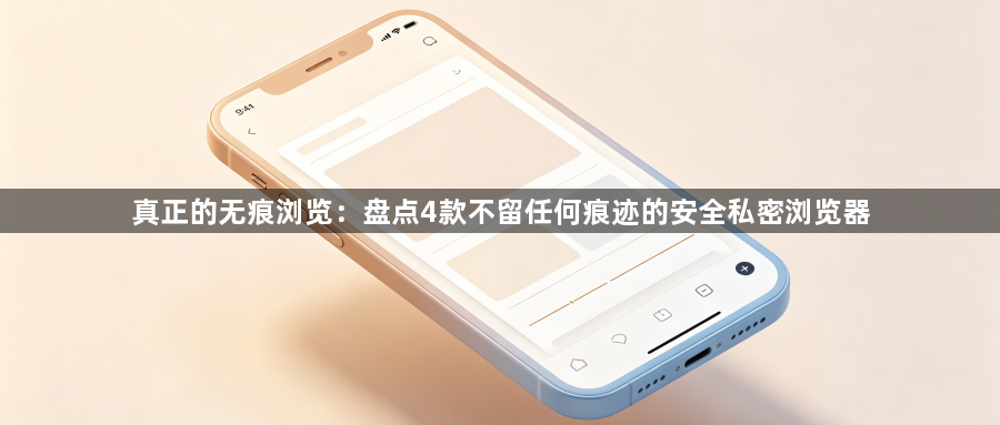 真正的无痕浏览：盘点4款不留任何痕迹的安全私密浏览器1