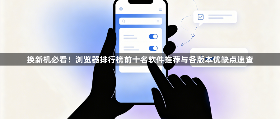 换新机必看！浏览器排行榜前十名软件推荐与各版本优缺点速查1