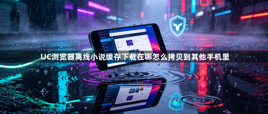 UC浏览器离线小说缓存下载在哪怎么拷贝到其他手机里1