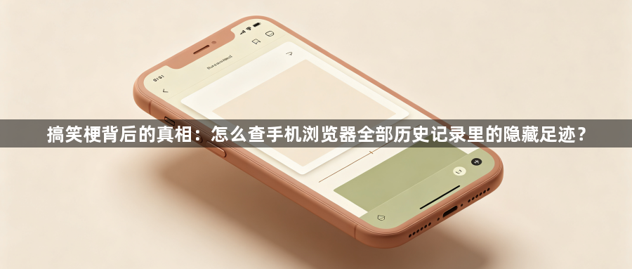 搞笑梗背后的真相：怎么查手机浏览器全部历史记录里的隐藏足迹？1