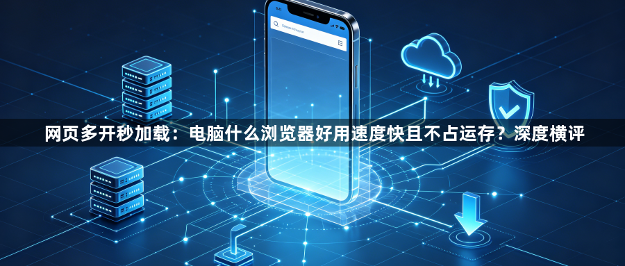 网页多开秒加载:电脑什么浏览器好用速度快且不占运存?深度横评1