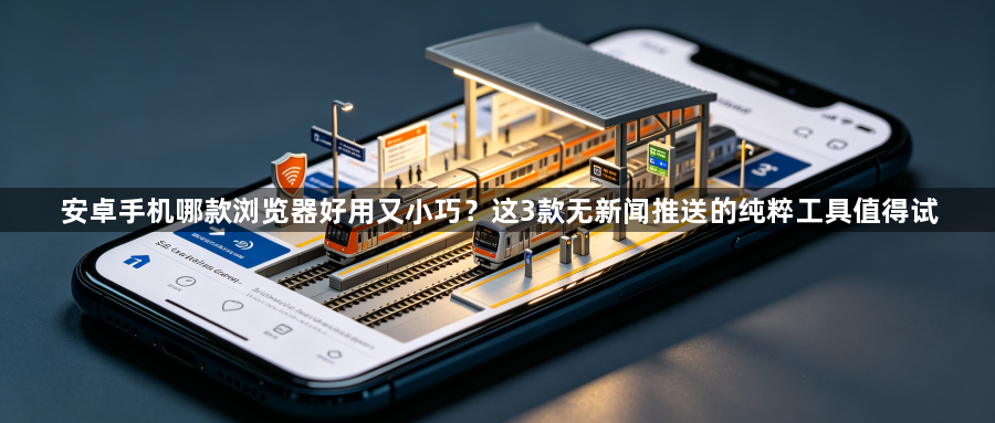 安卓手机哪款浏览器好用又小巧？这3款无新闻推送的纯粹工具值得试1