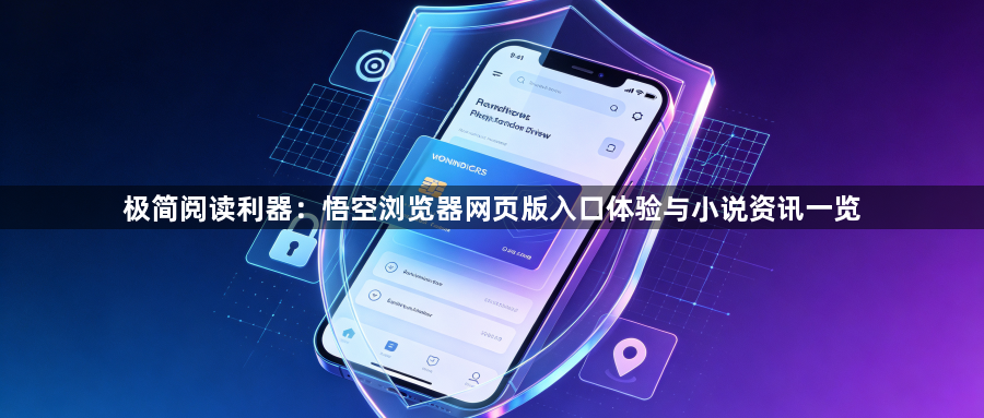 极简阅读利器：悟空浏览器网页版入口体验与小说资讯一览1
