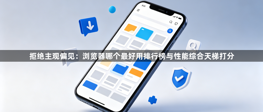 拒绝主观偏见：浏览器哪个最好用排行榜与性能综合天梯打分1
