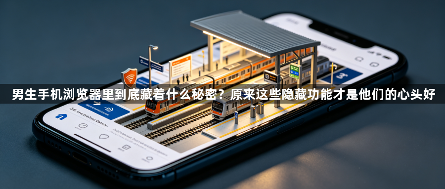 男生手机浏览器里到底藏着什么秘密?原来这些隐藏功能才是他们的心头好1