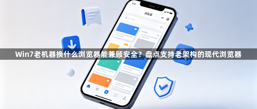 Win7老机器换什么浏览器能兼顾安全？盘点支持老架构的现代浏览器1