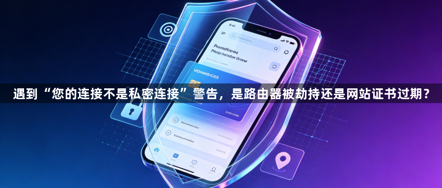 遇到“您的连接不是私密连接”警告，是路由器被劫持还是网站证书过期？1