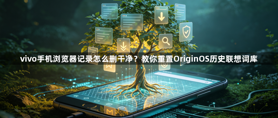 vivo手机浏览器记录怎么删干净?教你重置OriginOS历史联想词库1