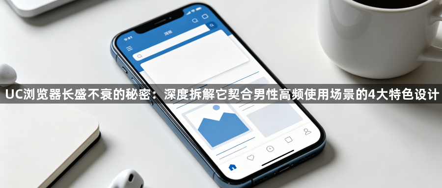 UC浏览器长盛不衰的秘密：深度拆解它契合男性高频使用场景的4大特色设计1