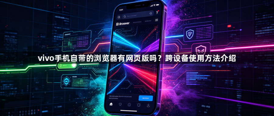 vivo手机自带的浏览器有网页版吗？跨设备使用方法介绍1