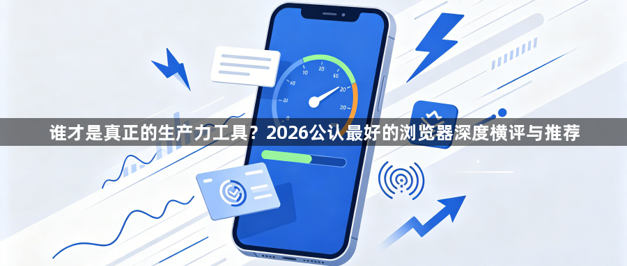 谁才是真正的生产力工具？2026公认最好的浏览器深度横评与推荐1
