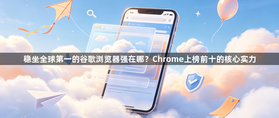 稳坐全球第一的谷歌浏览器强在哪？Chrome上榜前十的核心实力1